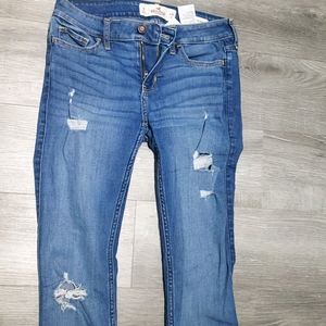 Hollister low rise skinny jeans